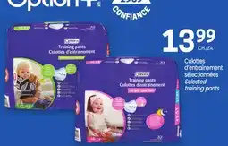 Uniprix Option + Culottes d'entraînement sélectionnées / Selected training pants offer