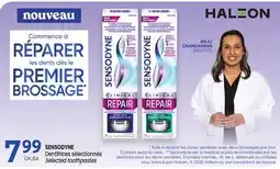 Uniprix SENSODYNE Dentifrices sélectionnés offer