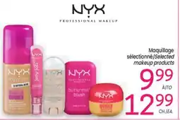 Uniprix NYX Maquillage sélectionné/Selected makeup products offer