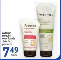 Uniprix AVEENO Produits sélectionnés/Selected products offer
