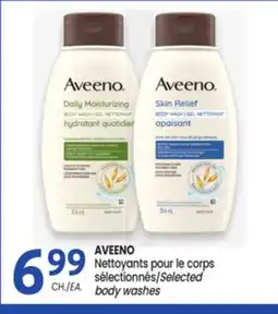 Uniprix AVEENO Nettoyants pour le corps sélectionnés / Selected body washes offer