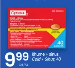 Uniprix Rhume + sinus/Cold + Sinus offer