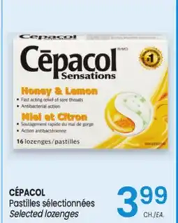 Uniprix CEPACOL Pastilles sélectionnées offer