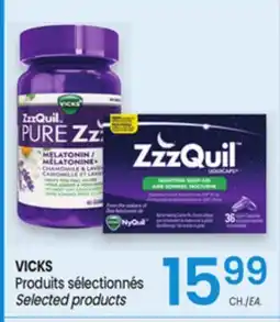 Uniprix VICKS Produits sélectionnés/ Selected products offer