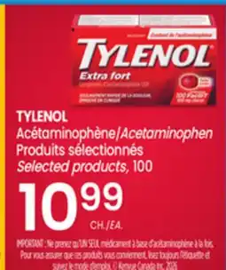 Uniprix TYLENOL offer