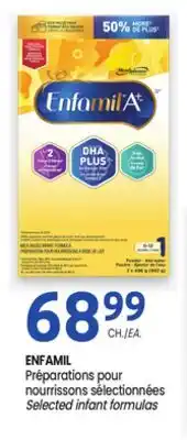 Uniprix ENFAMIL Préparations pour nourrissons sélectionnées/Selected infant formulas offer