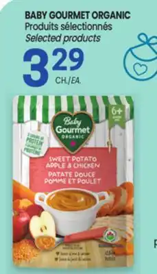 Uniprix BABY GOURMET ORGANIC Produits sélectionnés/ Selected products offer