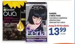 Uniprix GARNIER, L'OREAL PARIS Colorations capillaires sélectionnées/Selected hair colors offer