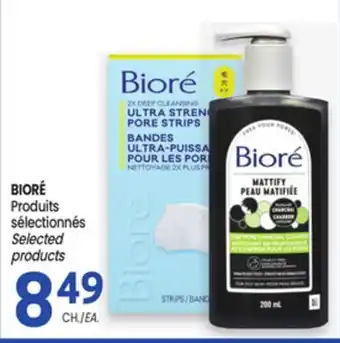 Uniprix BIORÉ Produits sélectionnés/ Selected products offer