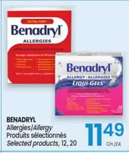 Uniprix BENADRYL Allergies/Allergy offer