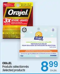 Uniprix ORAJEL Produits sélectionnés/Selected products offer