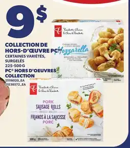 Provigo COLLECTION DE HORS-D'ŒUVRE PC, 225-500 G | PC HORS D'OEUVRES COLLECTION offer