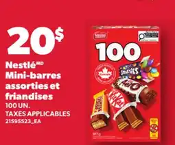 Provigo NESTLÉ MINI-BARRES ASSORTIES ET FRIANDISES, 100 UN offer