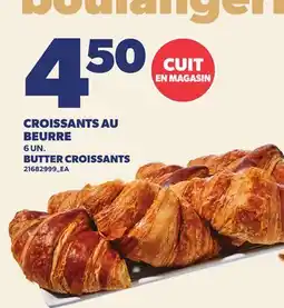 Provigo CROISSANTS AU BEURRE, 6 UN. | BUTTER CROISSANTS offer