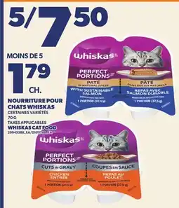 Provigo NOURRITURE POUR CHATS WHISKAS | WHISKAS CAT FOOD offer