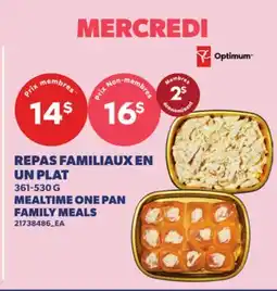 Provigo REPAS FAMILIAUX EN UN PLAT, 361-530 G | MEALTIME ONE PAN FAMILY MEALS offer
