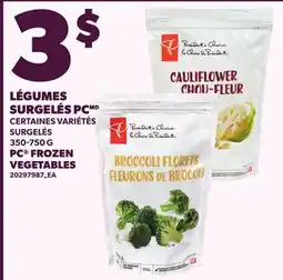 Provigo LÉGUMES SURGELÉS PC SURGELÉS PC | PC FROZEN VEGETABLES offer