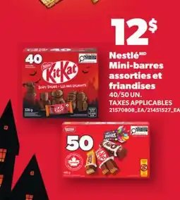Provigo NESTLÉ MINI-BARRES ASSORTIES ET FRIANDISES, 40/50 UN offer