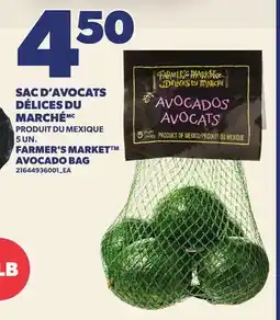 Provigo SAC D'AVOCATS DÉLICES DU MARCHÉ, 5 UN. | FARMER'S MARKET AVOCADO BAG offer