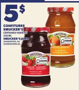 Provigo CONFITURES SMUCKER'S | SMUCKER'S JAMS offer