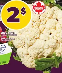 Provigo CHOU-FLEUR | CAULIFLOWER offer