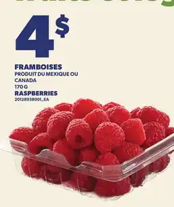 Provigo FRAMBOISES, 170 G | RASPBERRIES offer
