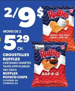 Provigo RUFFLES POTATO CHIPS | RUFFLES POTATO CHIPS offer