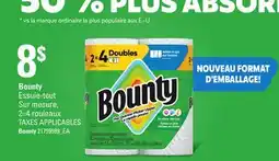 Provigo BOUNTY, ESSUIE-TOUT SUR MESURE, 2-4 ROULEAUX | BOUNTY offer