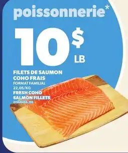 Provigo FILETS DE SAUMON COHO FRAIS | SALMON FILLETS offer