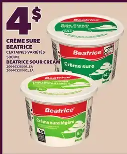 Provigo CRÈME SURE BEATRICE | BEATRICE SOUR CREAM offer