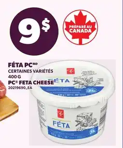 Provigo FÉTA PC , 400 G | PC FETA CHEESE offer