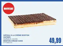 Wholesale Club GÂTEAU À LA CRÈME BOSTON offer