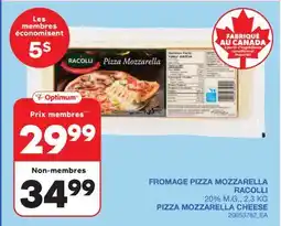 Wholesale Club FROMAGE PIZZA MOZZARELLA, 20% M.G offer