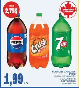 Wholesale Club BOISSONS GAZEUSES, 21 LITRES offer