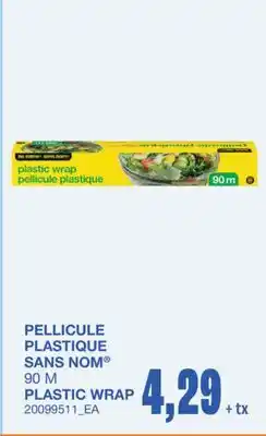 Wholesale Club PELLICULE PLASTIQUE, 90 M offer