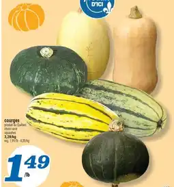 Marché Richelieu COURGES | SQUASHES offer