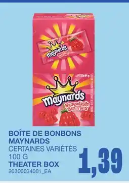 Wholesale Club BOÎTE DE BONBONS offer