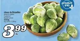 Marché Richelieu CHOUX DE BRUXELLES | BRUSSELS SPROUTS offer