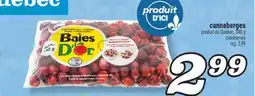 Marché Richelieu CANNEBERGES | CRANBERRIES offer