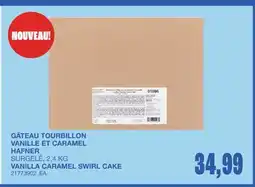 Wholesale Club GÂTEAU TOURBILLON VANILLE ET CARAMEL HAFNER offer