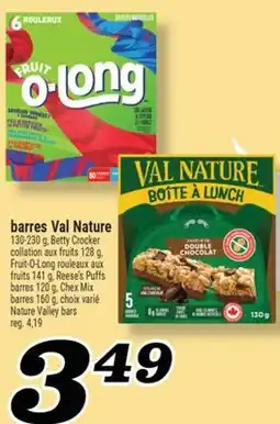 Marché Richelieu BARRES VAL NATURE | NATURE VALLEY BARS offer