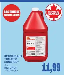 Wholesale Club KETCHUP AUX TOMATES offer