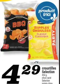 Marché Richelieu CROUSTILLES SELECTION | SELECTION POTATO CHIPS offer