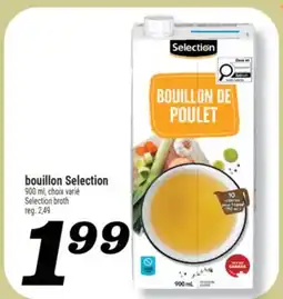 Marché Richelieu BOUILLON SELECTION | SELECTION BROTH offer