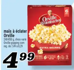 Marché Richelieu MAÏS À ÉCLATER ORVILLE | ORVILLE POPPING CORN offer