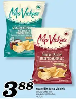Marché Richelieu CROUSTILLES MISS VICKIE'S | MISS VICKIE'S POTATO CHIPS offer