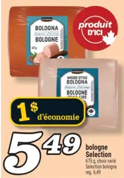 Marché Richelieu BOLOGNE SELECTION | SELECTION BOLOGNA offer