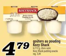 Marché Richelieu GOÛTERS AU POUDING KOZY SHACK | KOZY SHACK PUDDING SNACKS offer