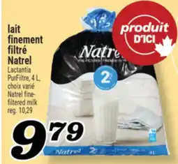 Marché Richelieu lait finement filtré Natrel | Natrel fine- filtered milk offer