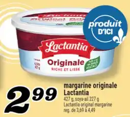 Marché Richelieu MARGARINE ORIGINALE LACTANTIA | LACTANTIA ORIGINAL MARGARINE offer